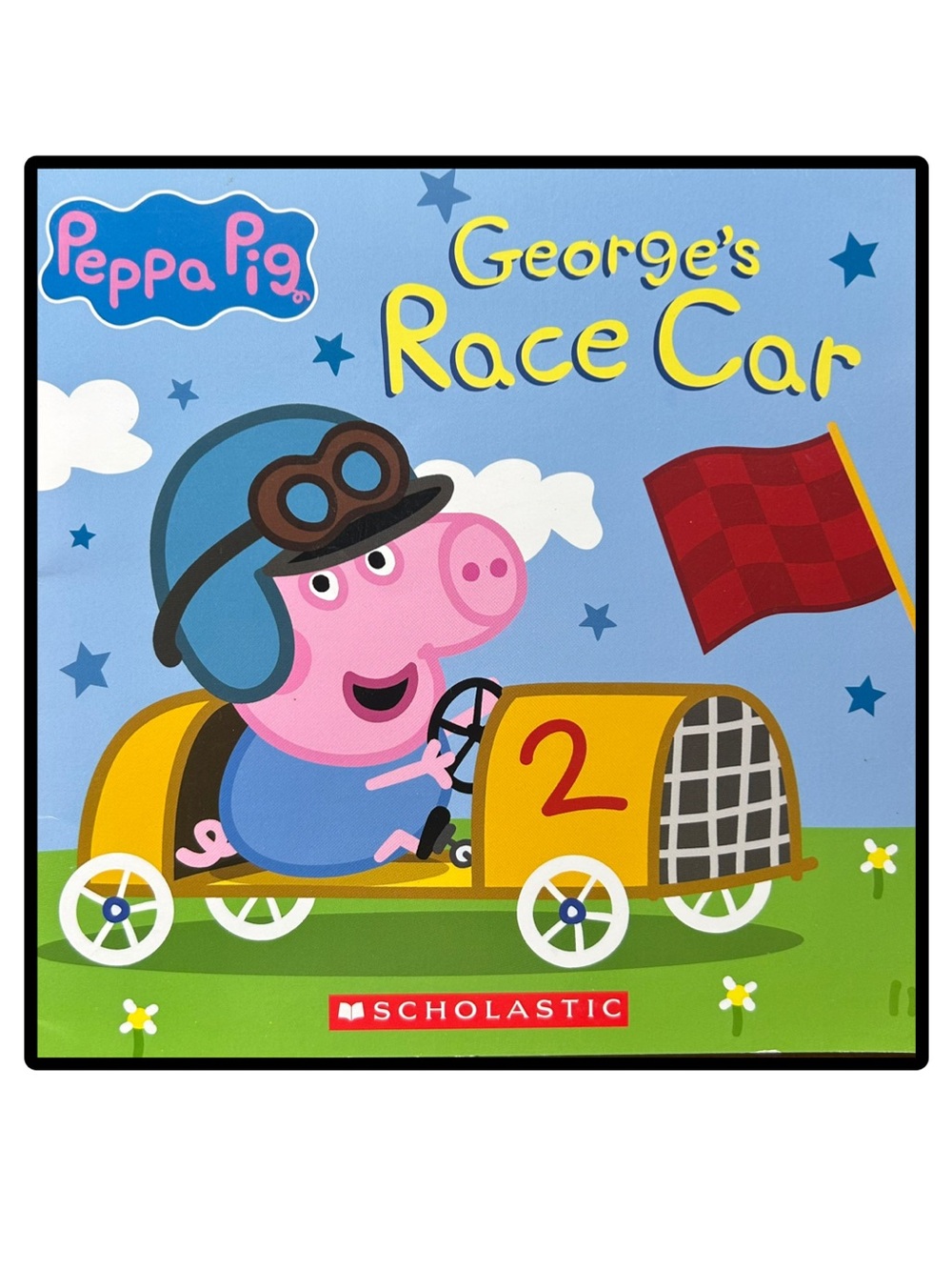 BUNDLE & SAVE ๐ท Peppa Pig Georgeโs Race Car Softcover Book